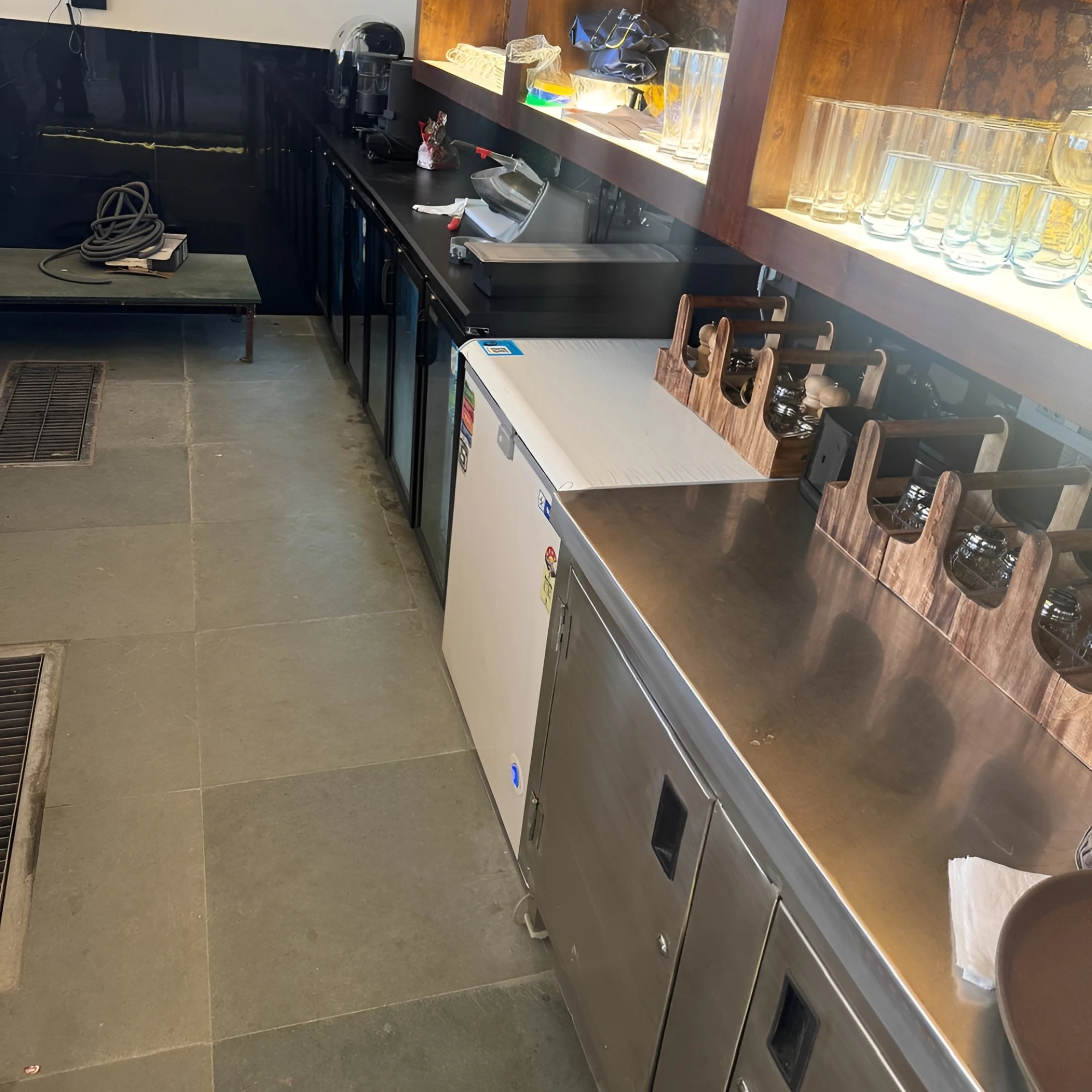 Bar Kitchen Setup