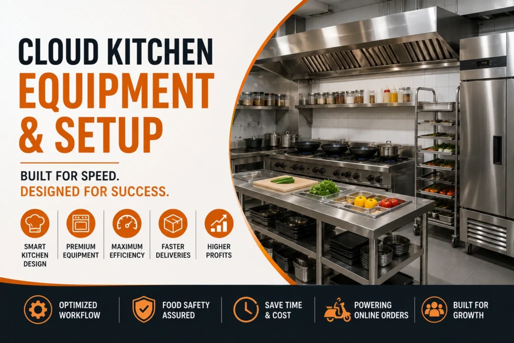 Cloud Kitchen Equipment & Setup